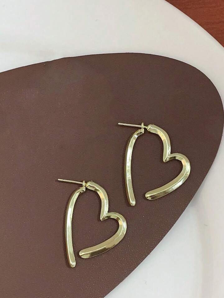 Heart Hoop Earrings