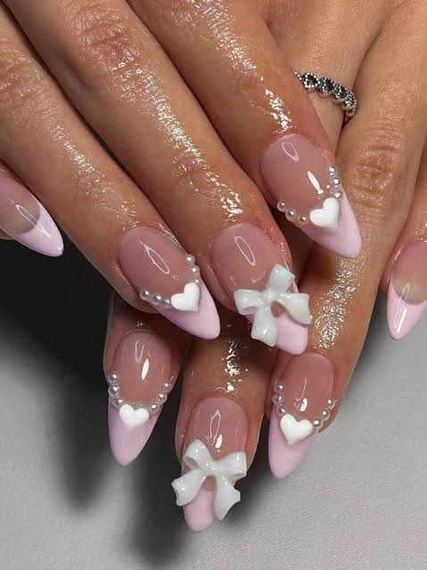 Bow Bliss Nails